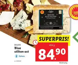 Lidl DELUXE Blue stilton ost erbjuda