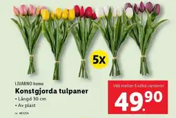 Lidl LIVARNO home Konstgjorda tulpaner erbjuda