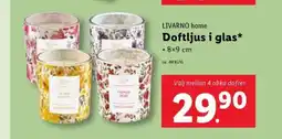 Lidl Doftljus i glas* erbjuda