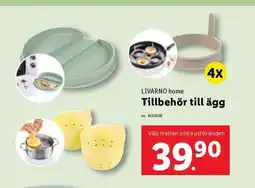 Lidl LIVARNO home Tillbehör till ägg erbjuda