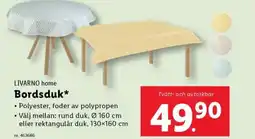 Lidl LIVARNO home Bordsduk* erbjuda