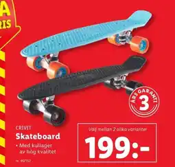 Lidl CRIVIT Skateboard erbjuda