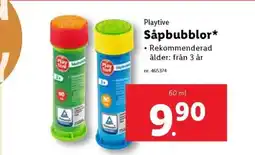 Lidl Playtive Såpbubblor* erbjuda