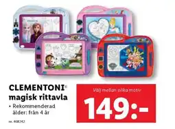 Lidl CLEMENTONI® magisk rittavla erbjuda