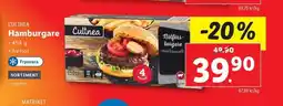 Lidl Culinea Hamburgare erbjuda