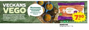 Coop Coop Morötter erbjuda