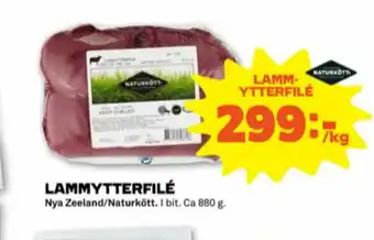 Naturkött Lammytterfilé