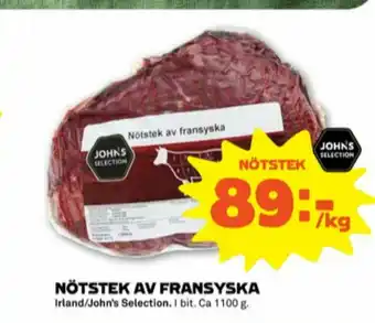 Coop Forum Johns Selection Fransyska erbjuda