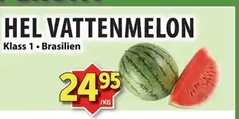 Matvärlden Tensta HEL VATTENMELON erbjuda