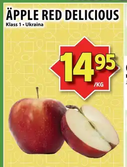 Matvärlden Tensta ÄPPLE RED DELICIOUS erbjuda