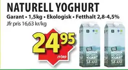 Matvärlden Tensta NATURELL YOGHURT erbjuda