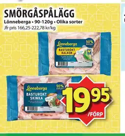 SMÖRGÅSPÅLÄGG