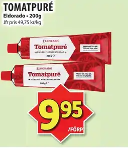 Matvärlden Tensta TOMATPURÉ erbjuda