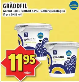 Matvärlden Tensta GRÄDDFIL erbjuda