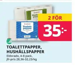 Tempo TOALETTPAPPER, HUSHÅLLSPAPPER erbjuda