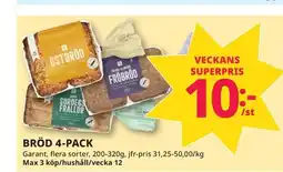 Tempo BRÖD 4-PACK erbjuda