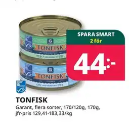 Tempo TONFISK erbjuda