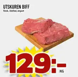 Din Mat UTSKUREN BIFF erbjuda