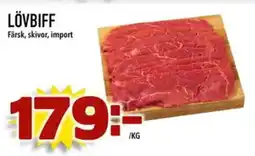 Din Mat LÖVBIFF erbjuda