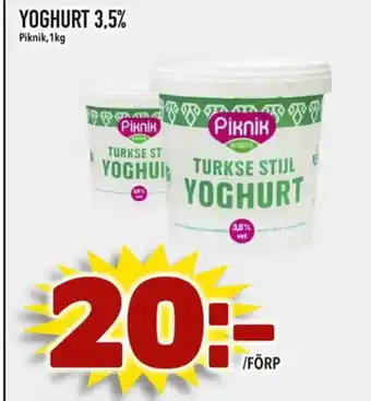 Din Mat YOGHURT 3,5% erbjuda