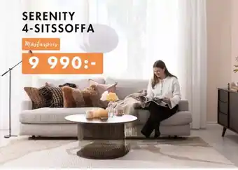 Möbelmästarna SERENITY 4-SITSSOFFA erbjuda