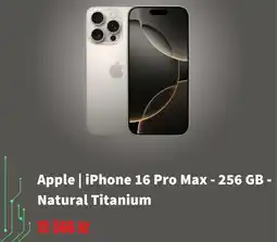 CDON Apple | iPhone 16 Pro Max - 256 GB - erbjuda