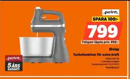 Power Elvisp Turbofunktion för extra kraft erbjuda