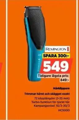Power Hårklippare Trimmar håret och skägget exakt erbjuda