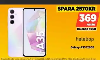 Power Galaxy A35 128GB erbjuda