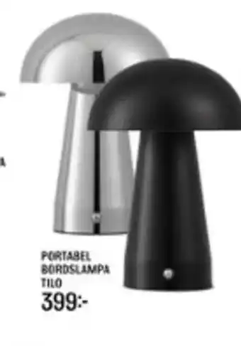 Mio PORTABEL BORDSLAMPA TILO erbjuda