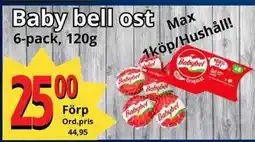 Supergrossen Baby bell ost erbjuda