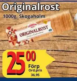 Supergrossen Originalrost erbjuda