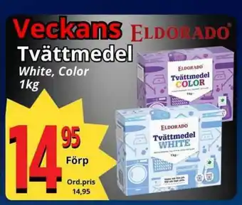 Supergrossen Veckans ELDORADO® Förp White, Color 1kg erbjuda