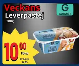 Supergrossen Veckans Leverpastej erbjuda