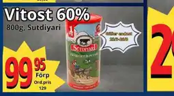 Supergrossen Vitost 60% erbjuda