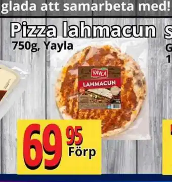 Supergrossen Pizza lahmacun erbjuda