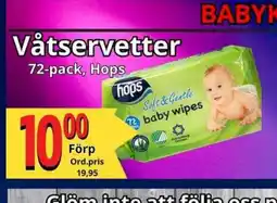 Supergrossen Våtservetter erbjuda