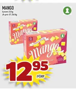 Supergrossen MANGO erbjuda