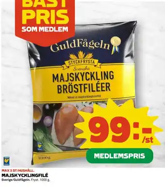 Coop MAJSKYCKLINGFILÉ erbjuda