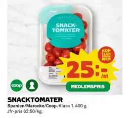 Coop SNACKTOMATER erbjuda