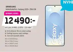 Elon SAMSUNG Mobiltelefon Galaxy S25+ 256 GB erbjuda