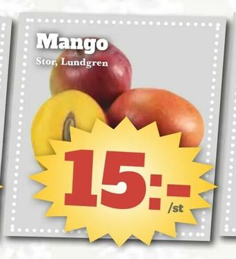 Bonum Matmarknad Mango erbjuda