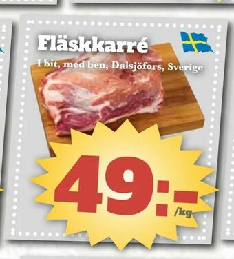 Bonum Matmarknad Fläskkarré erbjuda