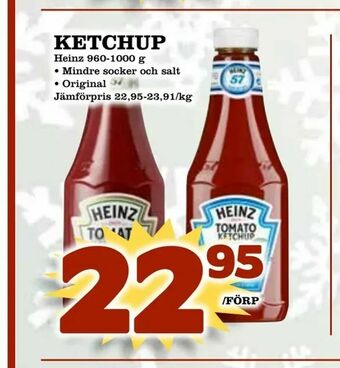 Bonum Matmarknad Ketchup erbjuda