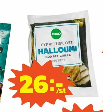 Coop Halloumi erbjuda