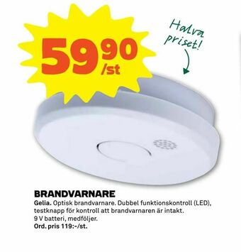 Brandvarnare