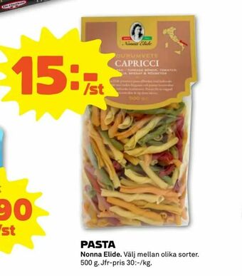 Coop Forum Pasta erbjuda