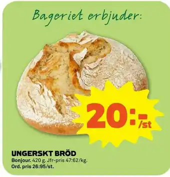 Coop Forum Ungerskt bröd erbjuda