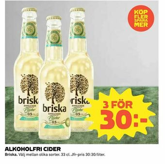 Coop Konsum Alkoholfri cider erbjuda