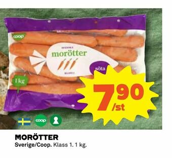 Coop Daglivs Morötter erbjuda